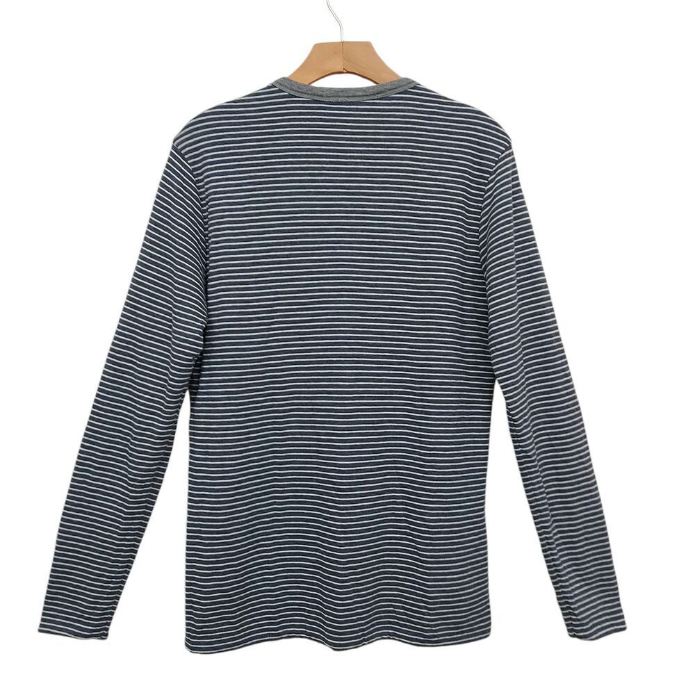 Faherty Tee Mens Small Gray Cloud Reversible Crew… - image 4